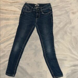 Wishful Park Dark Blue Skinny Jeans
